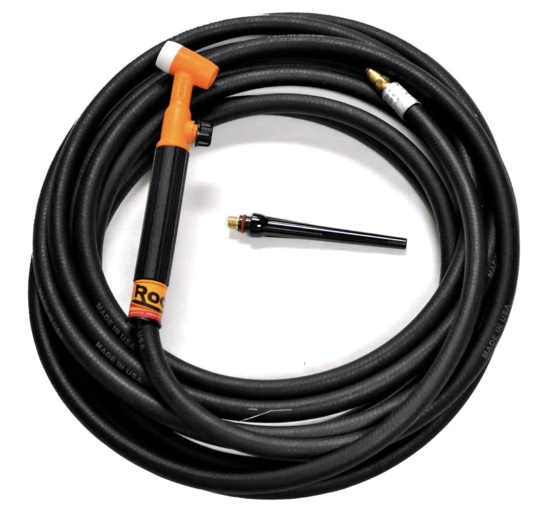 Rocker R-17FV-25R TIG Torch Kit Review & Buying Guide (180A, Flex-Head, Valve, 25′ Rubber)