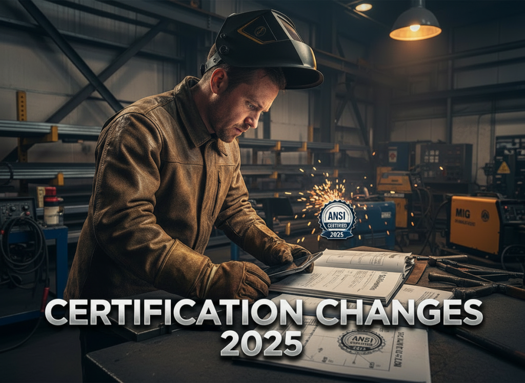 2025 Welder Certification Changes: What You Need to Know
