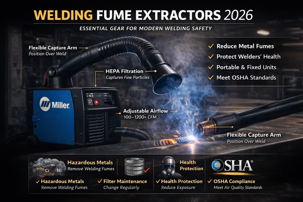 Welding Fume Extractors: Essential Safety for Modern Shops