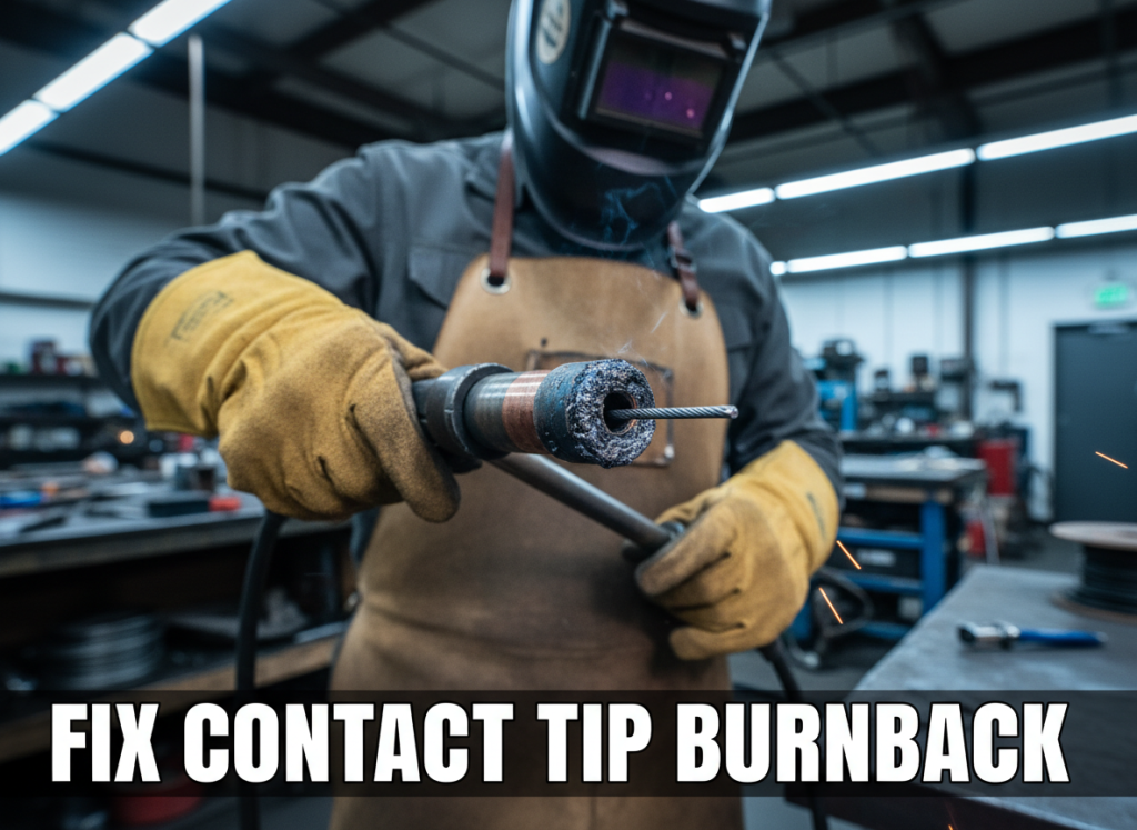 How to Fix MIG Contact Tip Burnback: Diagnosis & Solutions