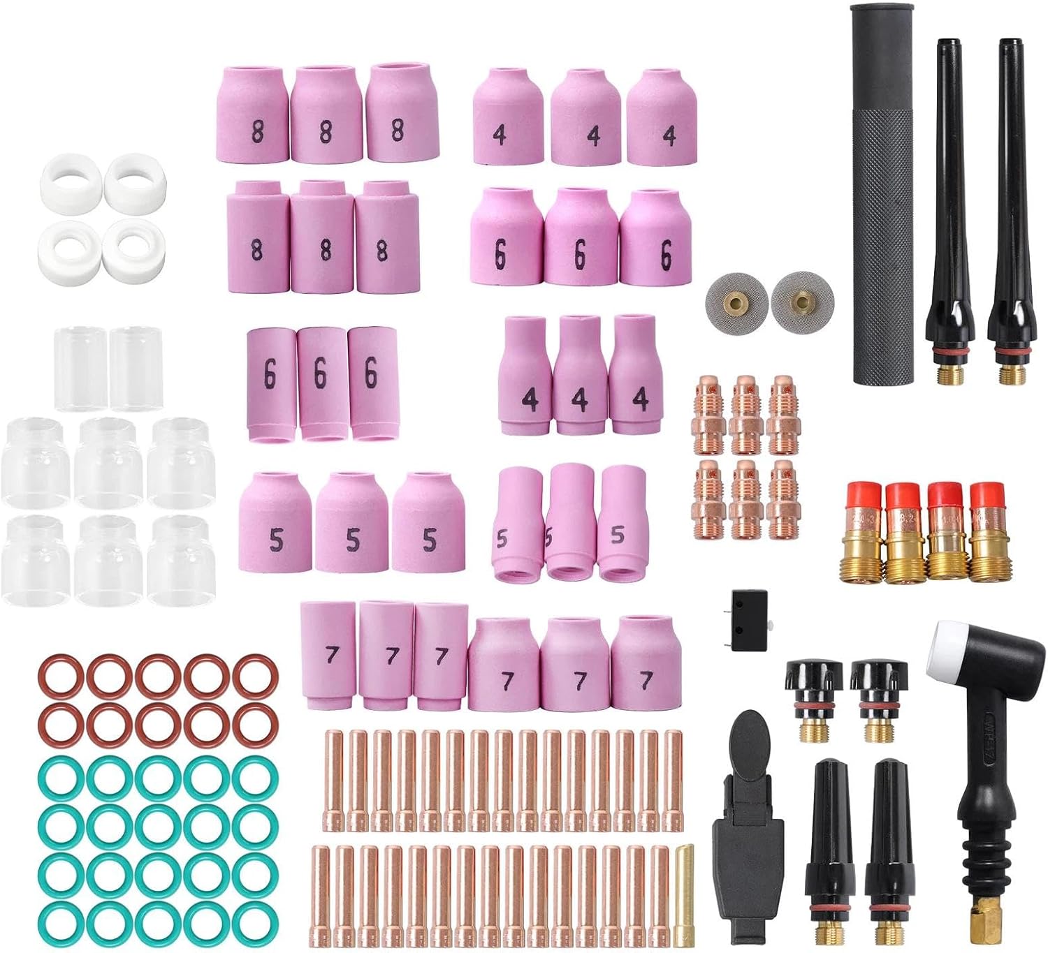 TIG Torch Consumables Wearing Out Fast? Stock Up With This 123-Piece Kit