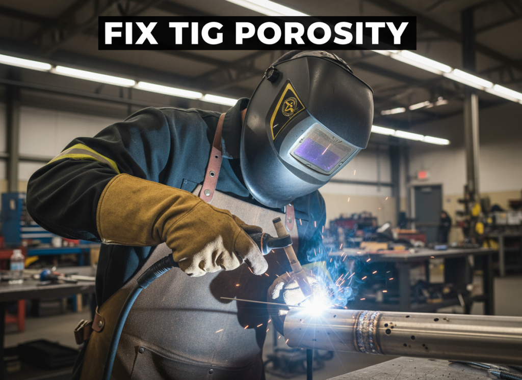 Why Your TIG Welds Have Porosity (And How to Fix It in 15 Minutes)