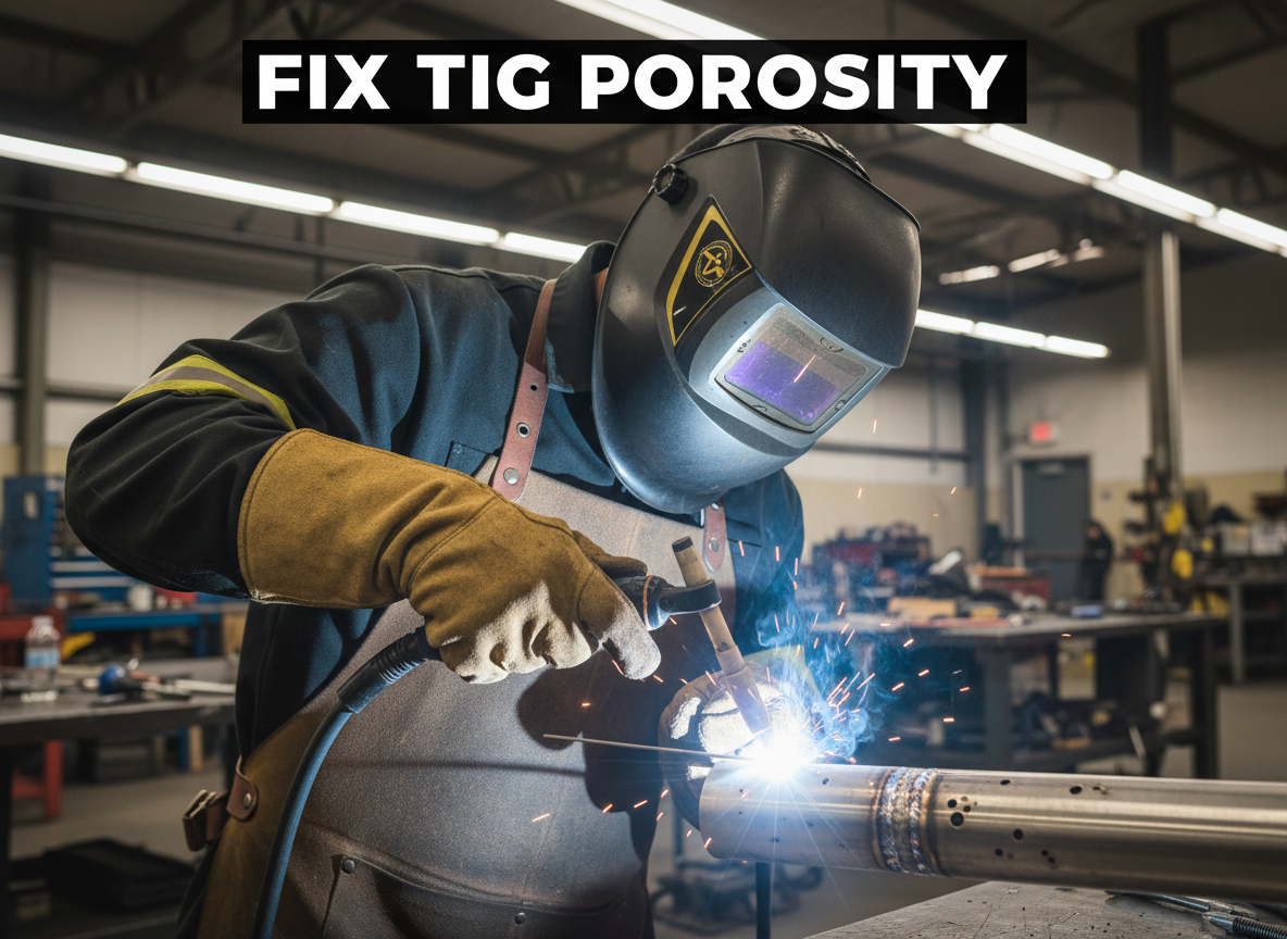 Why Your TIG Welds Have Porosity (And How to Fix It in 15 Minutes)