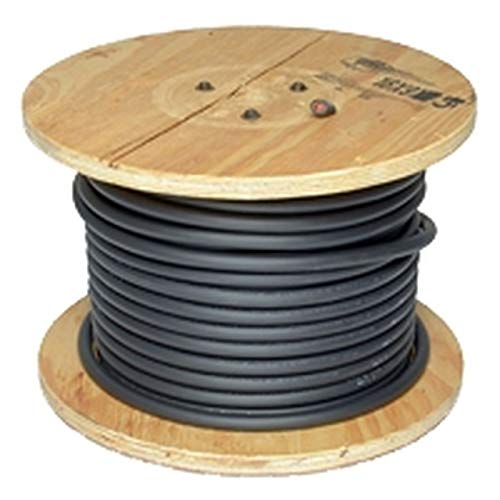 Inweld 2 Gauge Premium Welding Cable 600 Volt - Black - Made in the USA (250 FEET)