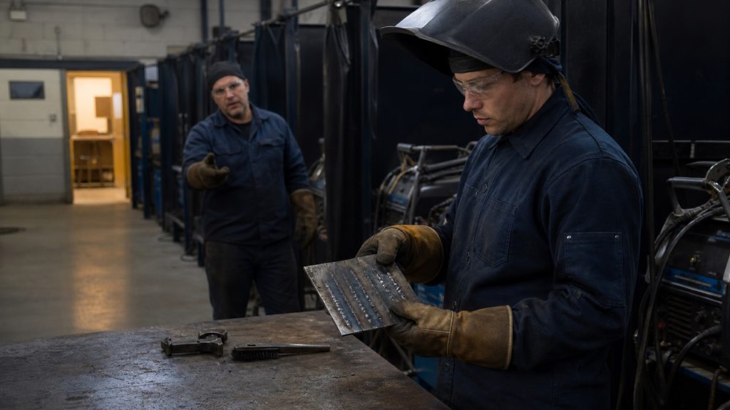 Nobody Starts With a Perfect Bead: What the First Weeks of Welding School Really Build