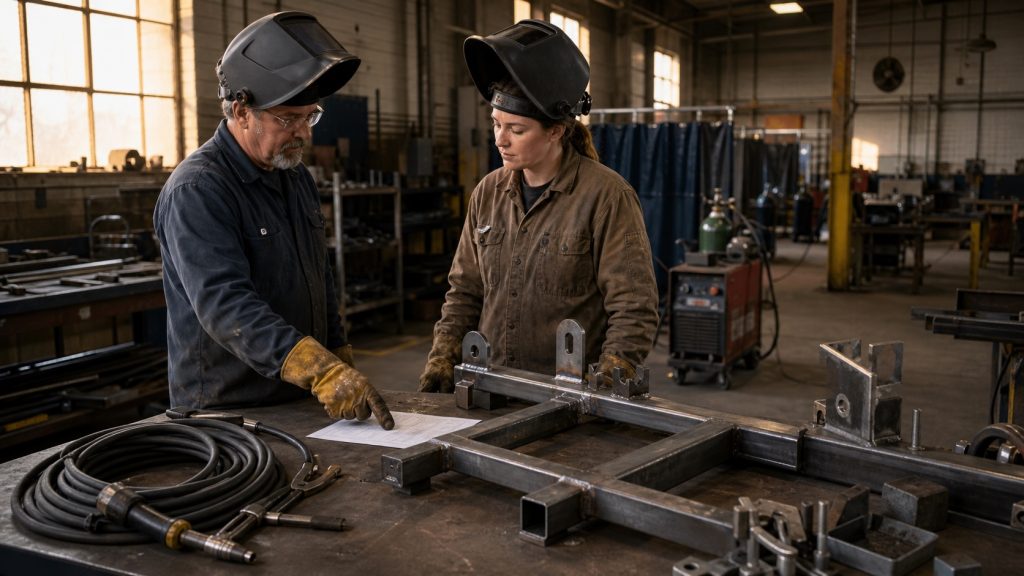 The Last Ten Minutes of a Welding Shift Matter More Than They Look