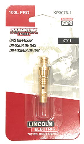 Lincoln Electric KP3076-1 gas diffuser for the Magnum PRO 100L MIG gun.