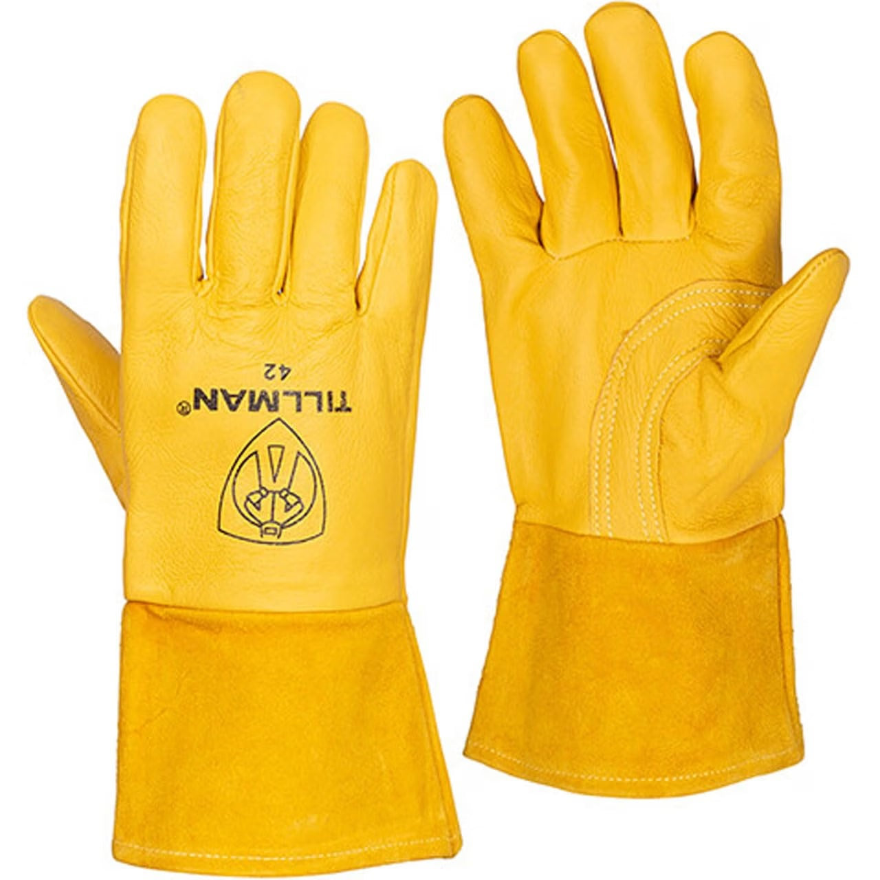 Tillman 42M pigskin MIG welding glove, catalog image supplied by Arc Weld