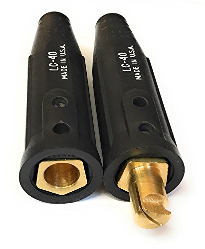 Weldmark by Lenco LC40 cable connector set with male and female halves